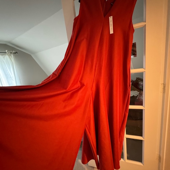 Samuel Dong Jumpsuit - size L - rust Red Color - Picture 6 of 6